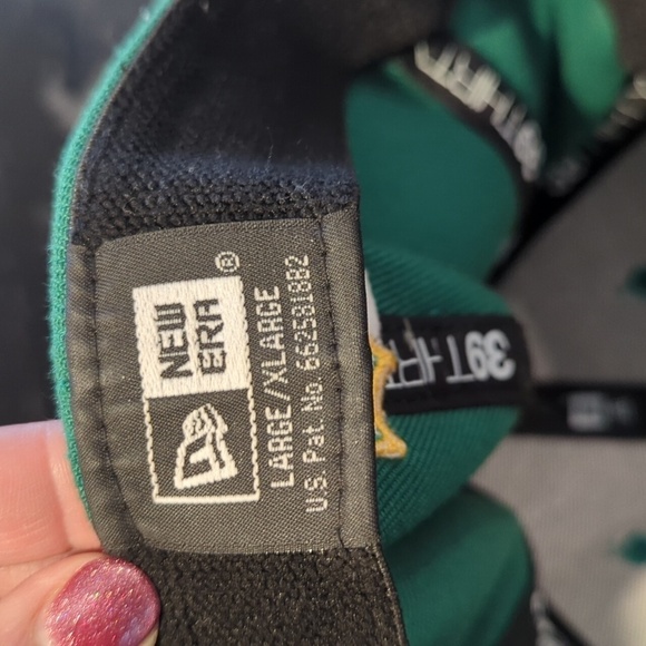 Seattle Seahawks green gold new era NFL hat large/x large football - Picture 7 of 11